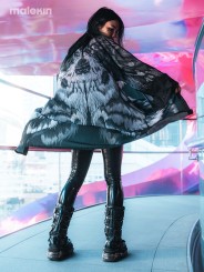 SHINOGA MONO LONG KIMONO