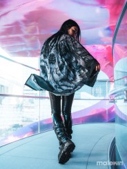 SHINOGA MONO LONG KIMONO