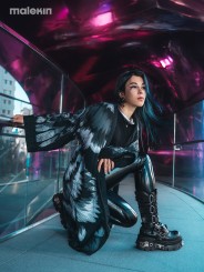 SHINOGA MONO LONG KIMONO