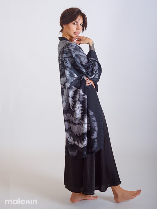 SHINOGA MONO LONG KIMONO