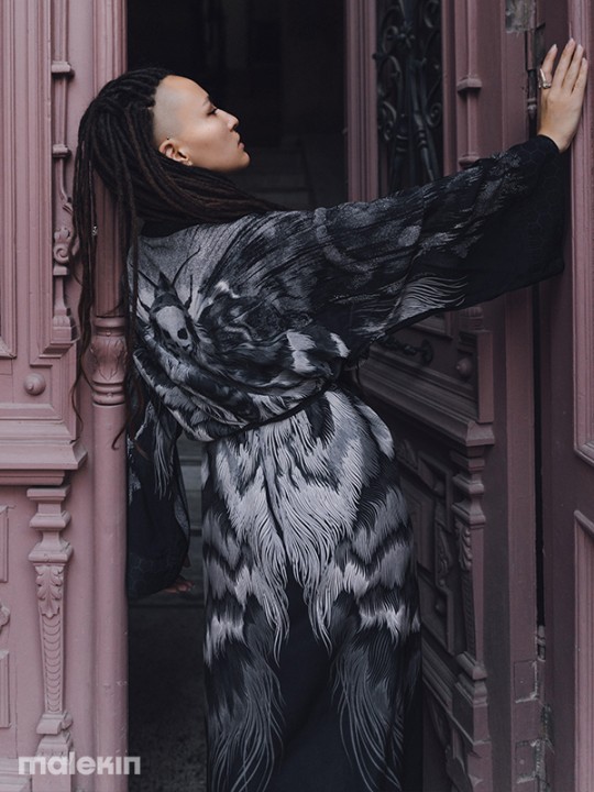 SHINOGA MONO EXTRA LONG KIMONO