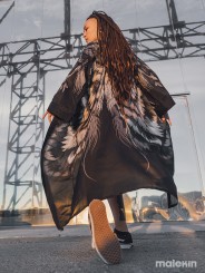 SHINOGA MONO EXTRA LONG KIMONO