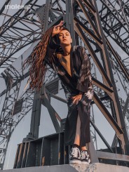 SHINOGA MONO EXTRA LONG KIMONO