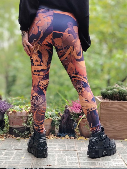 KEOP RUST LEGGINGS