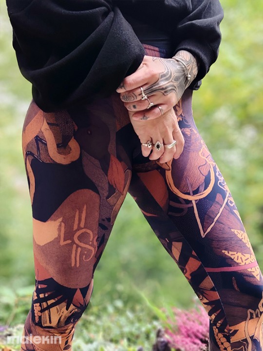 KEOP RUST LEGGINGS