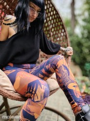 KEOP RUST LEGGINGS