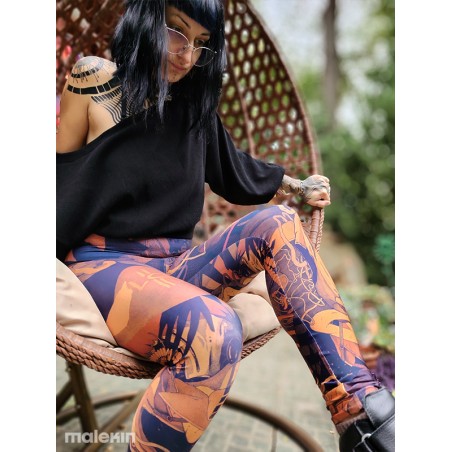 KEOP RUST LEGGINGS