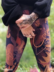 KEOP RUST LEGGINGS