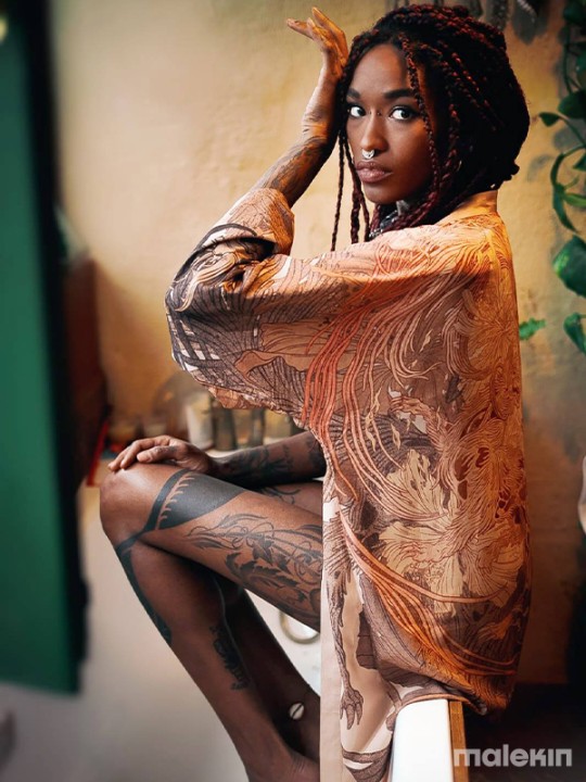 OKAMI LIGHT LONG KIMONO