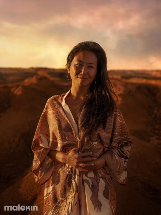 OKAMI LIGHT LONG KIMONO