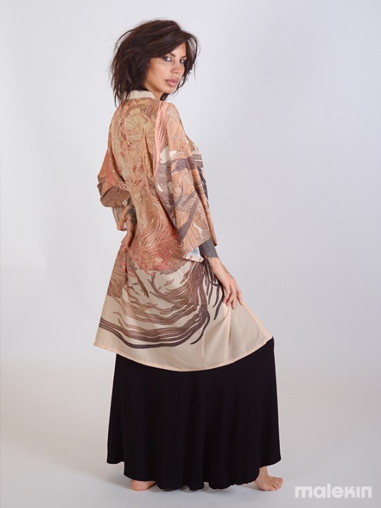 OKAMI LIGHT LONG KIMONO