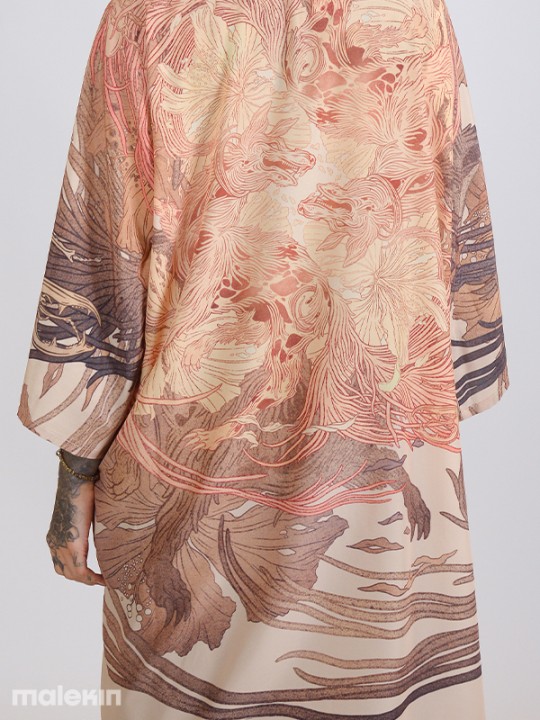 OKAMI LIGHT LONG KIMONO