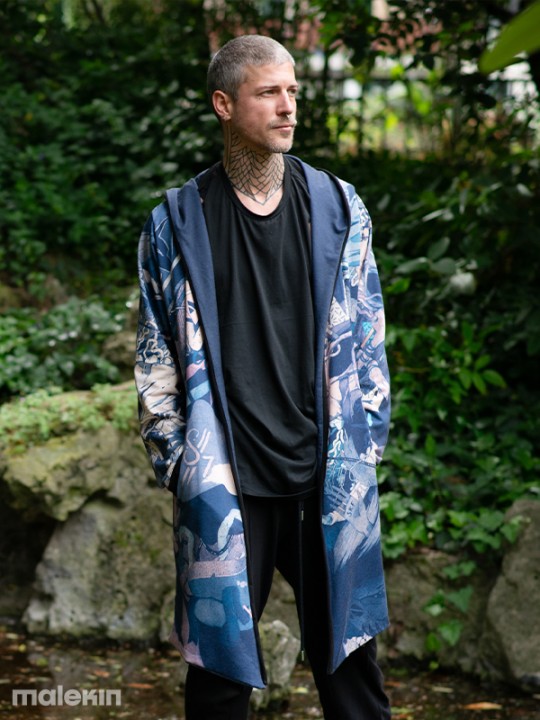 KEOP BLUE ASSASSIN COAT