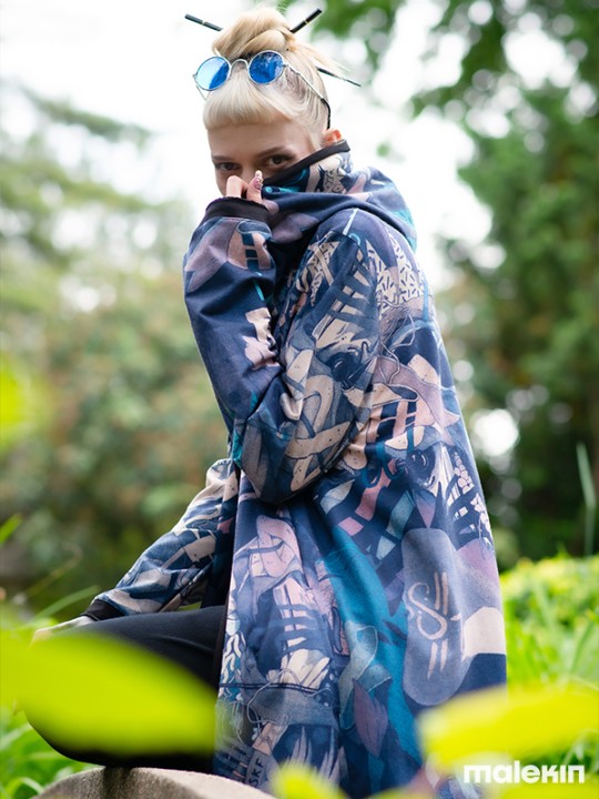 KEOP BLUE ASSASSIN COAT