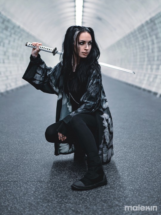 SHINOGA MONO SHORT KIMONO