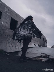 SHINOGA MONO SHORT KIMONO