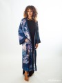 KEOP BLUE EXTRA LONG KIMONO