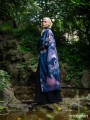 KEOP BLUE EXTRA LONG KIMONO
