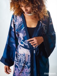 KEOP BLUE LONG KIMONO