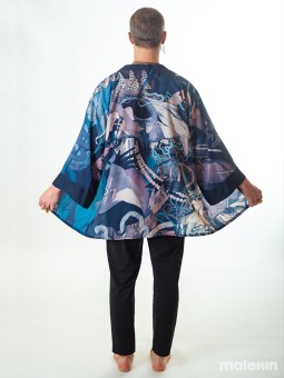 KEOP BLUE SHORT KIMONO