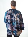 KEOP BLUE SHORT KIMONO