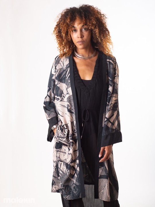 KEOP MONO LONG KIMONO