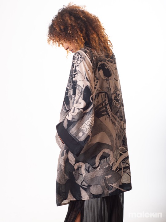 KEOP MONO LONG KIMONO
