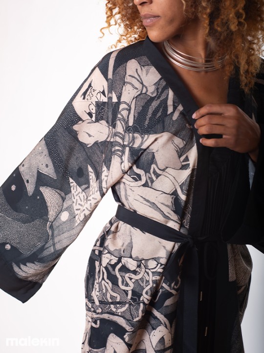 KEOP MONO LONG KIMONO