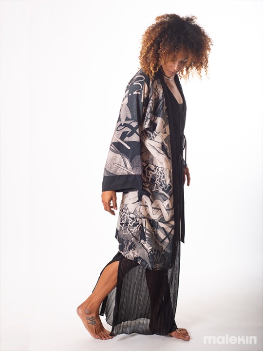 KEOP MONO LONG KIMONO