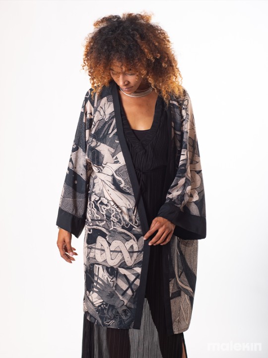 KEOP MONO LONG KIMONO