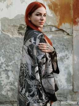 KEOP MONO LONG KIMONO