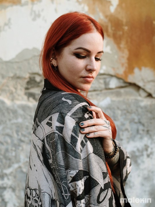 KEOP MONO LONG KIMONO