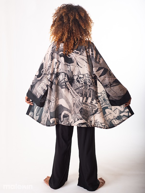 KEOP MONO SHORT KIMONO