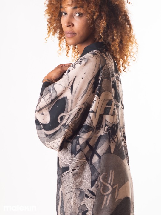 KEOP MONO SHORT KIMONO