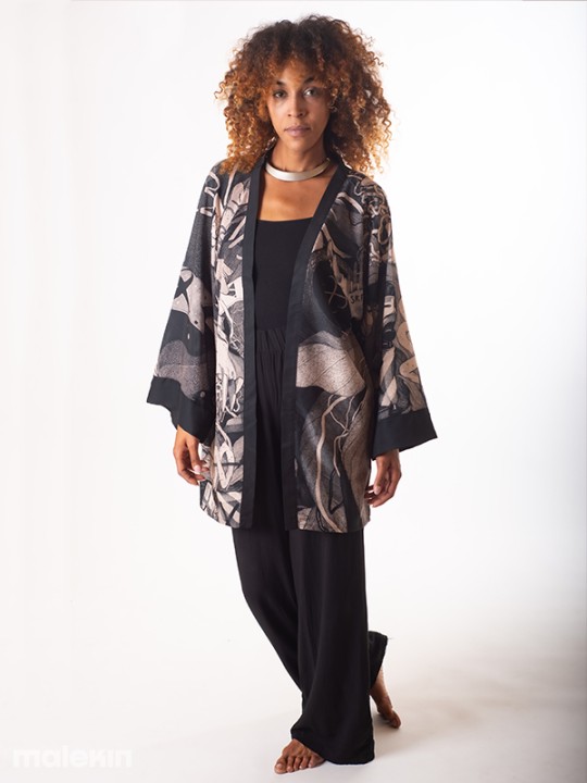 KEOP MONO SHORT KIMONO