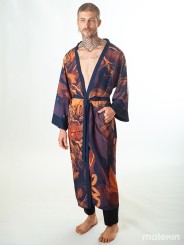 KEOP RUST EXTRA LONG KIMONO