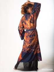 KEOP RUST EXTRA LONG KIMONO