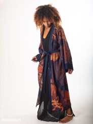 KEOP RUST EXTRA LONG KIMONO