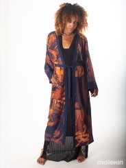 KEOP RUST EXTRA LONG KIMONO