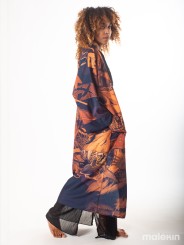 KEOP RUST EXTRA LONG KIMONO