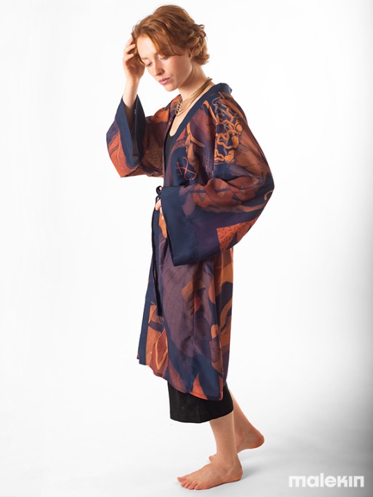 KEOP RUST LONG KIMONO