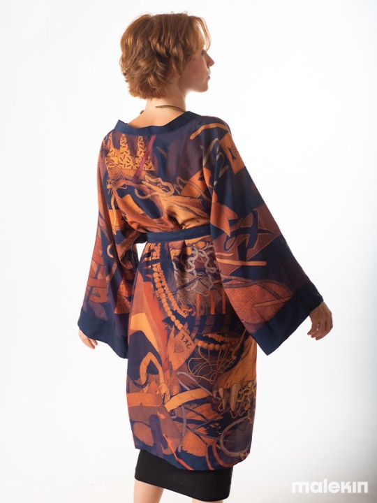 KEOP RUST LONG KIMONO