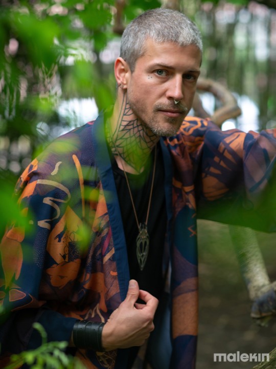 KEOP RUST LONG KIMONO