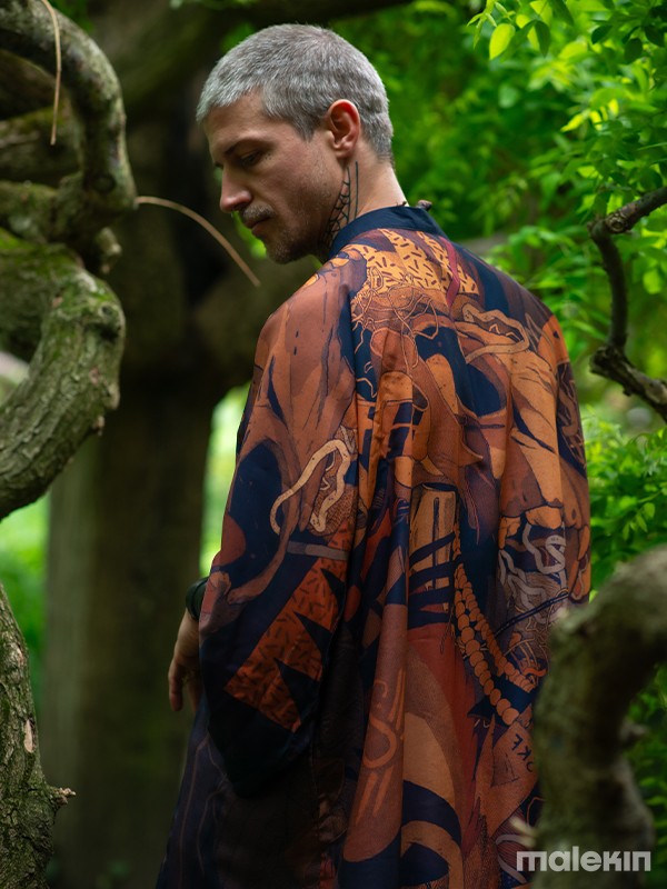 KEOP RUST LONG KIMONO
