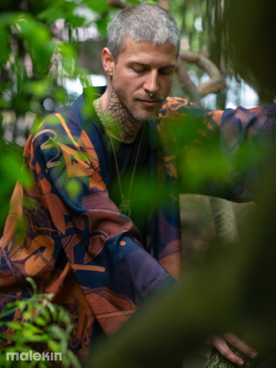 KEOP RUST LONG KIMONO