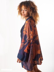 KEOP RUST SHORT KIMONO