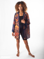 KEOP RUST SHORT KIMONO