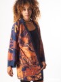 KEOP RUST SHORT KIMONO