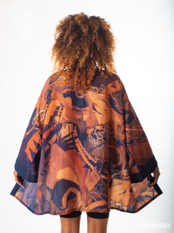 KEOP RUST SHORT KIMONO