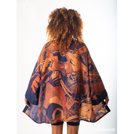 KEOP RUST SHORT KIMONO